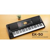 Korg EK-50 novinka - keyboard se zvuky a funkcemi profi řady PA