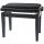 GEWA 130.000BK Piano stolička Deluxe, barva: černý mat / černý potah