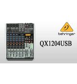 Behringer XENYX QX1204 FX Klark Technik 4mono a 2 stereo vstupy, comp. FX