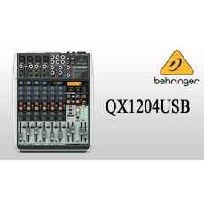 Behringer XENYX QX1204 FX Klark Technik 4mono a 2 stereo vstupy, comp. FX