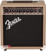 Fender Acoustasonic 15  vstup pro kytaru a mikrofon, ef. chorus