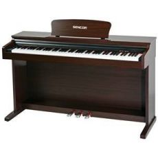 Sencor SDP 200 BR digitální piano s kladívkovou mechanikou 138 zvuků