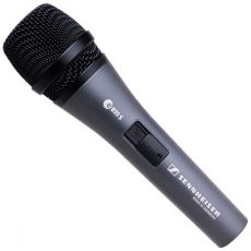 Sennheiser e835S Black dynamický vokální mikrofon s vypínačem ( i řeč )
