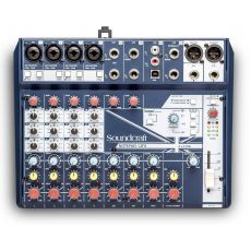 Soundcraft Notepad 12FX analog. mix. pult 4xXLR in/ 4x stereo in, USB, efekt
