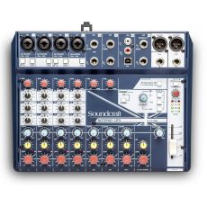 Soundcraft Notepad 12FX analog. mix. pult 4xXLR in/ 4x stereo in, USB, efekt