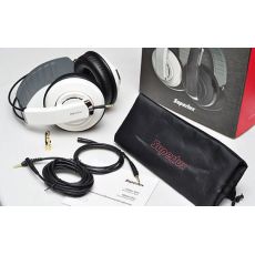 Superlux HD681 EVO WHITE polootevřená sluchátka 32 Ohm 98 dB, odnímatelný kabel