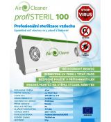Air Cleaner ProfiSteril 200 prof. čistí vzduch UV-C zářením ničí všechny viry vč. CV19