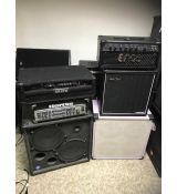 Hartke 350  Basový zesilovač s EQ a comp./lim. 350W/4-8 Ohm + box 212 Eminence