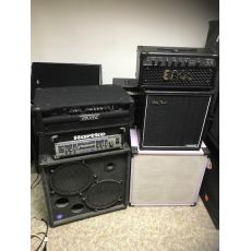 Hartke 350  Basový zesilovač s EQ a comp./lim. 350W/4-8 Ohm + box 212 Eminence