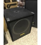 DJ-TECH SX18 SUB A aktivní subbas 18", 126dB, od 45Hz, 400W, díra pro tyč.