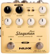 NUX Stageman Floor Acoustic Pre-amp plus DI, chorus, hall, looper, EQ, Notsch