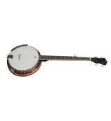 Gewa Banjo Select 5-strunné , mahagon/maple Remo blána, lak, s pouzdrem