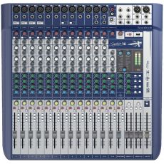 Soundcraft Signature 16 16 analog, Lexicon Efekt.  4x Aux, FX return - kvalita