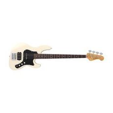FGN Jazz Bass AWH Antique White, snímače humbucker , single Japonsko AKCE copy